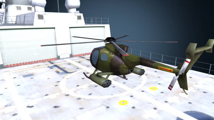 low-poly-frigate-ship-with-helicopter