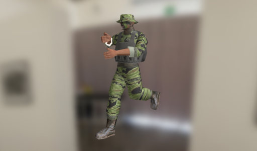 Running Soldier 2