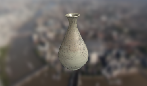백자병